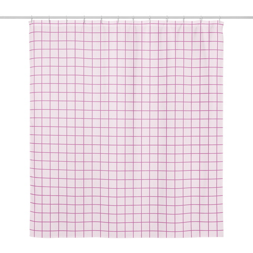 Shower Curtain - 3in Square Tiles